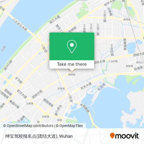 绅宝驾校报名点(团结大道) map