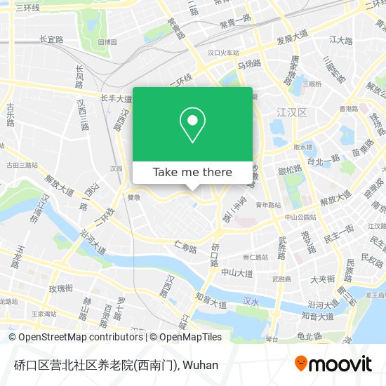 硚口区营北社区养老院(西南门) map