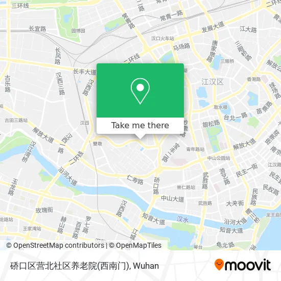 硚口区营北社区养老院(西南门) map