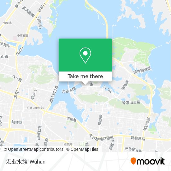 宏业水族 map