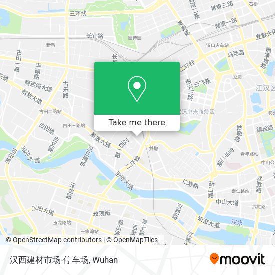 汉西建材市场-停车场 map