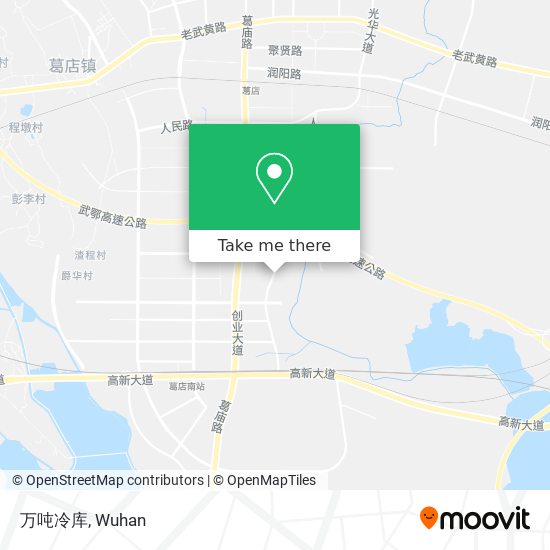万吨冷库 map