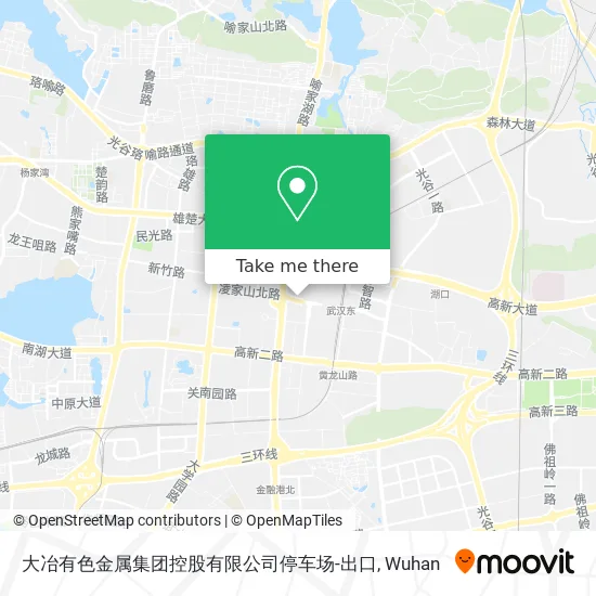 大冶有色金属集团控股有限公司停车场-出口 map