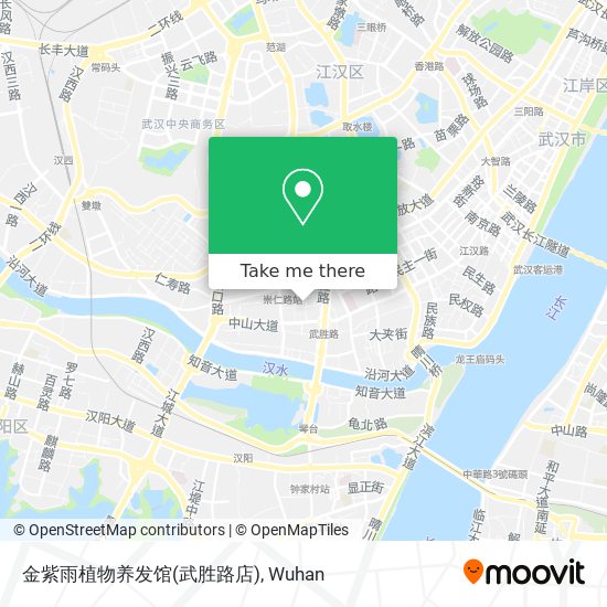 金紫雨植物养发馆(武胜路店) map