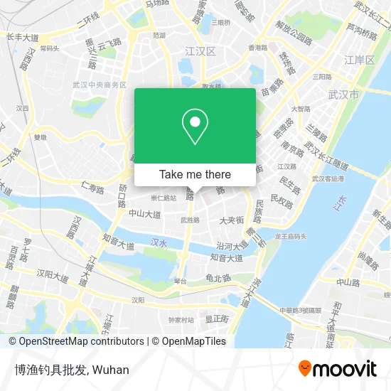 博渔钓具批发 map