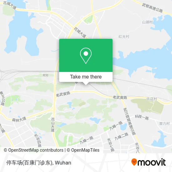 停车场(百康门诊东) map