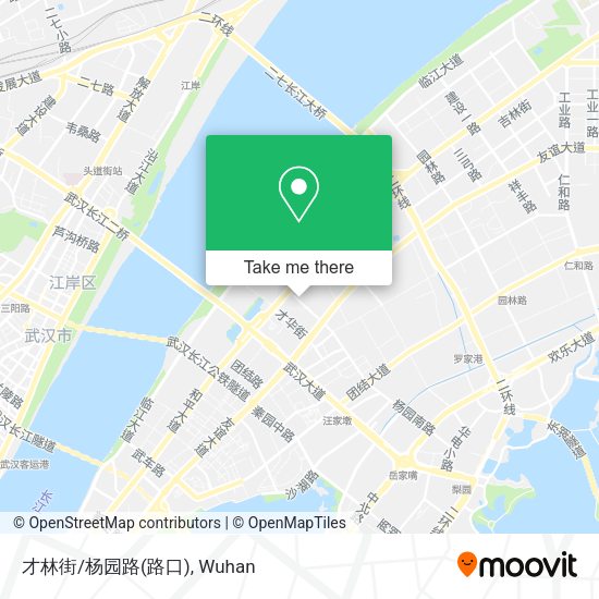 才林街/杨园路(路口) map