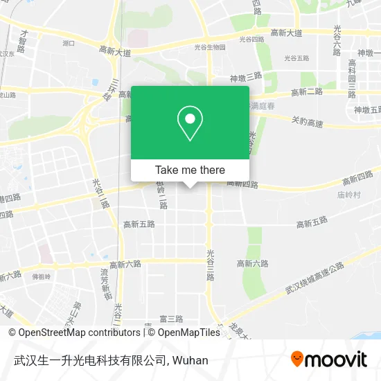 武汉生一升光电科技有限公司 map