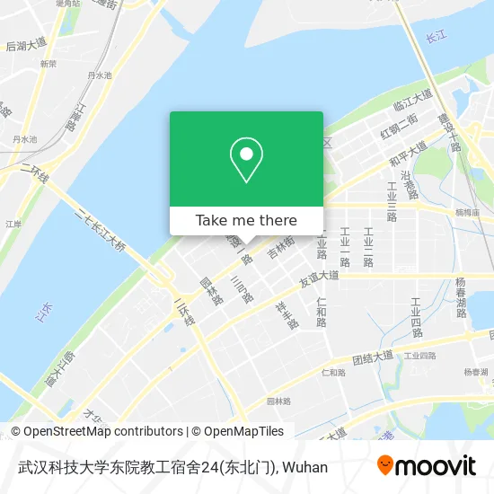 武汉科技大学东院教工宿舍24(东北门) map