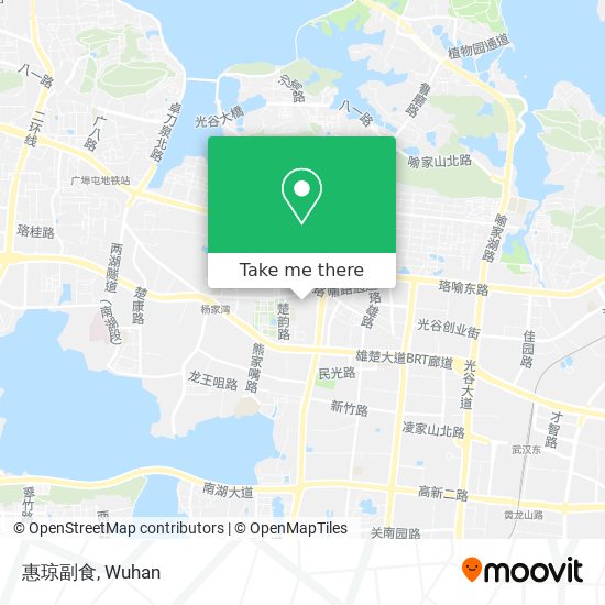 惠琼副食 map
