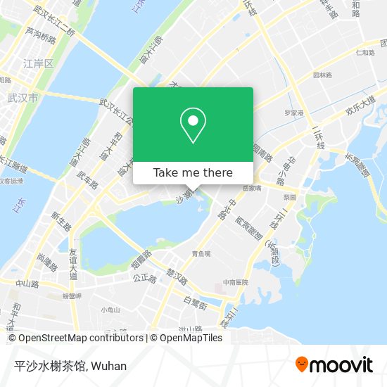 平沙水榭茶馆 map