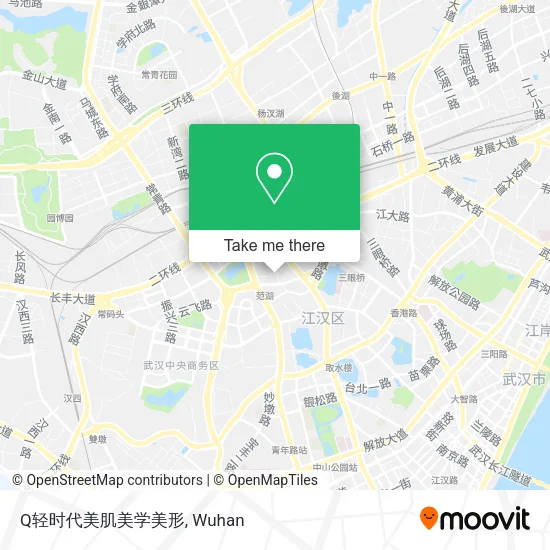 Q轻时代美肌美学美形 map
