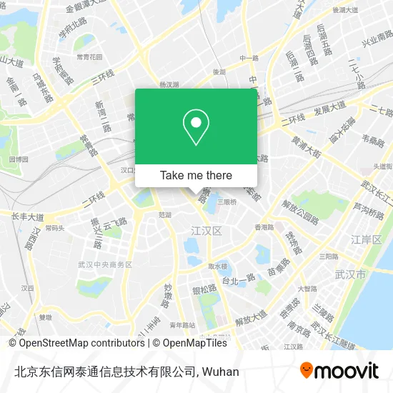 北京东信网泰通信息技术有限公司 map