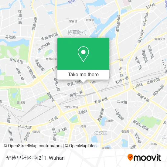 华苑里社区-南2门 map