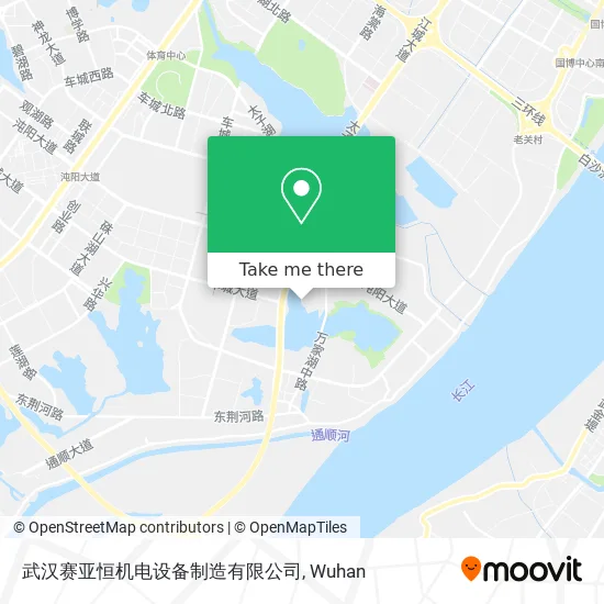 武汉赛亚恒机电设备制造有限公司 map