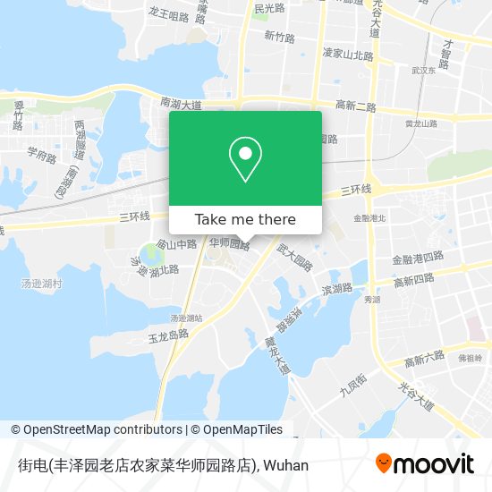 街电(丰泽园老店农家菜华师园路店) map