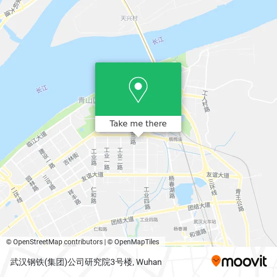 武汉钢铁(集团)公司研究院3号楼 map