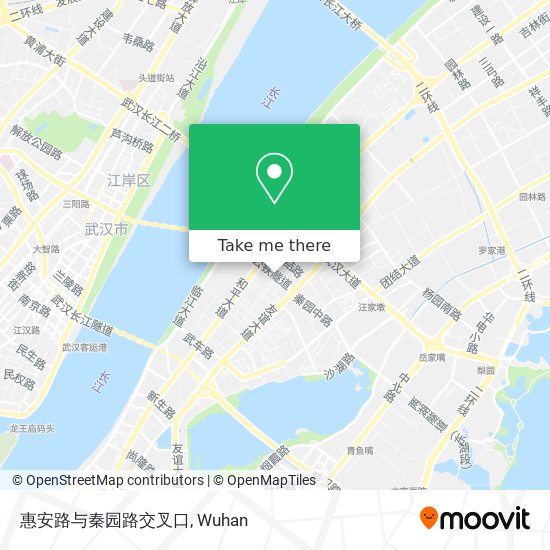 惠安路与秦园路交叉口 map