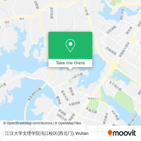江汉大学文理学院沌口校区(西北门) map