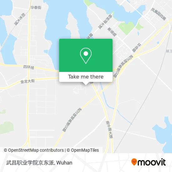 武昌职业学院京东派 map