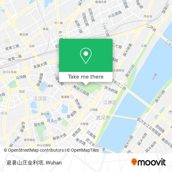 避暑山庄金利塔 map