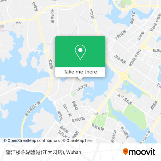望江楼临湖渔港(江大园店) map