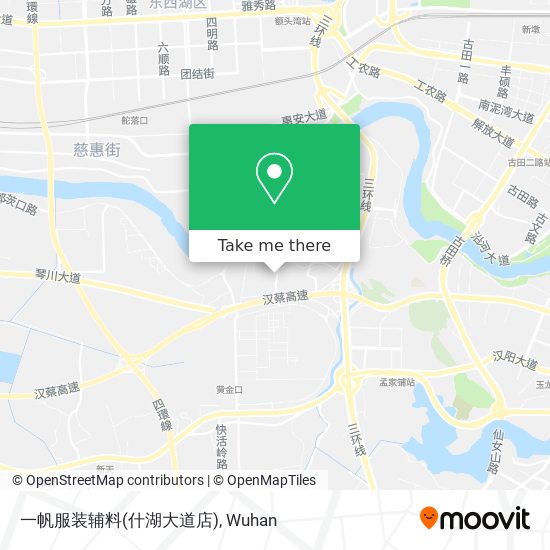 一帆服装辅料(什湖大道店) map