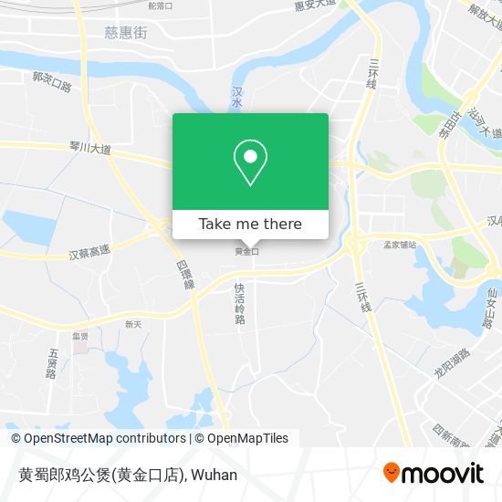 黄蜀郎鸡公煲(黄金口店) map