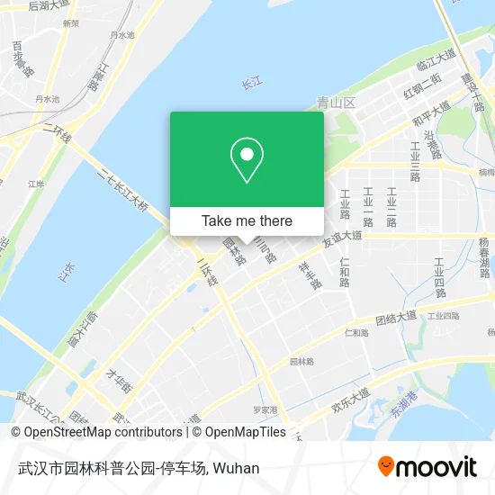 武汉市园林科普公园-停车场 map