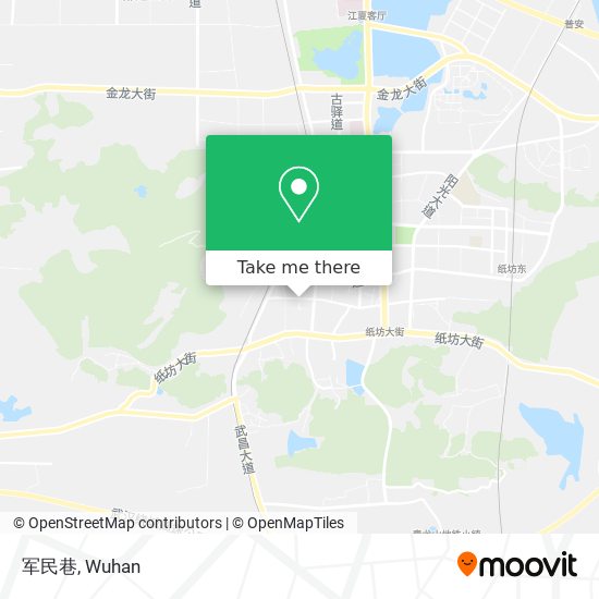 军民巷 map