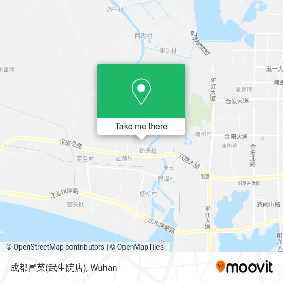 成都冒菜(武生院店) map
