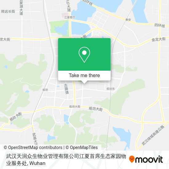 武汉天润众生物业管理有限公司江夏首席生态家园物业服务处 map