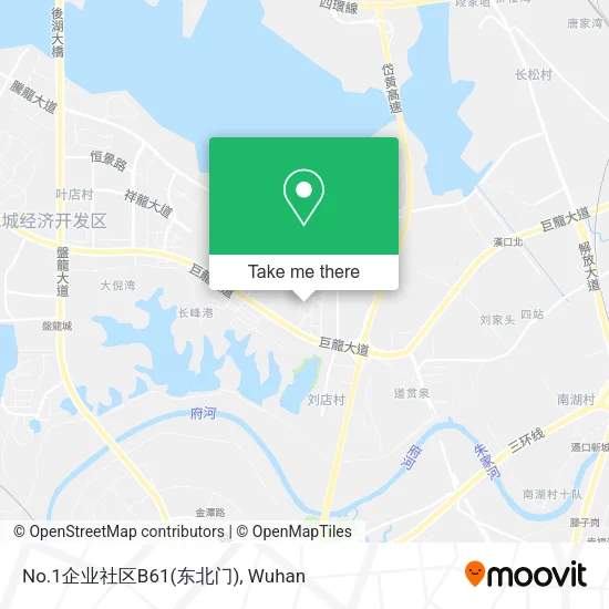 No.1企业社区B61(东北门) map