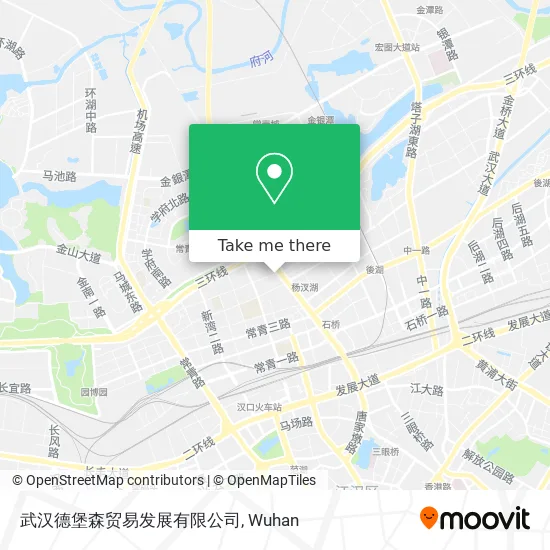 武汉德堡森贸易发展有限公司 map