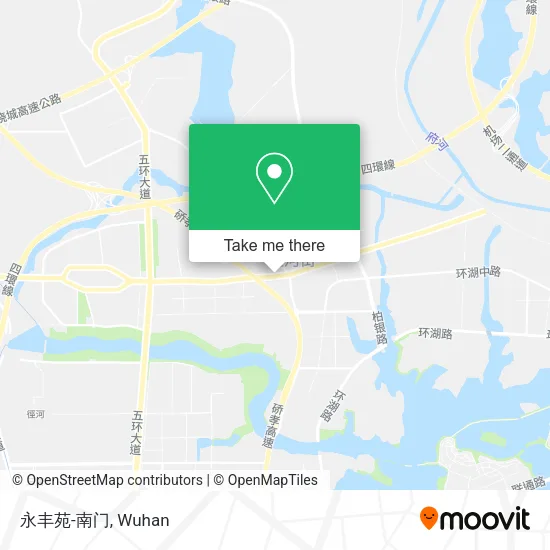永丰苑-南门 map