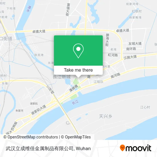 武汉立成维佳金属制品有限公司 map