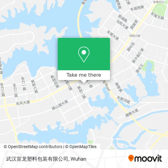 武汉宣龙塑料包装有限公司 map