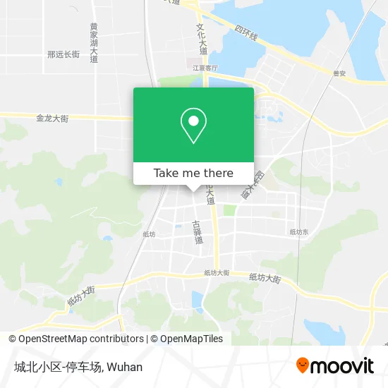 城北小区-停车场 map