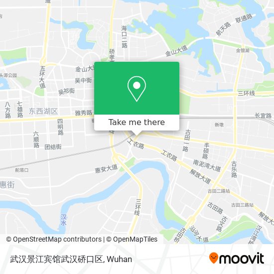 武汉景江宾馆武汉硚口区 map