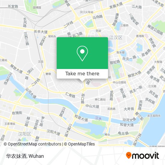 华农妹酒 map