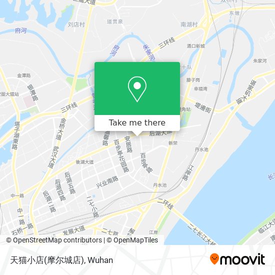 天猫小店(摩尔城店) map