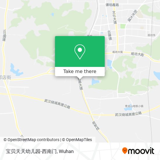 宝贝天天幼儿园-西南门 map