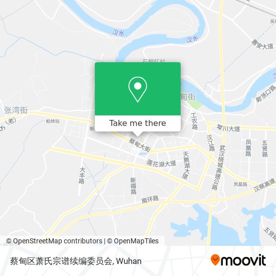 蔡甸区萧氏宗谱续编委员会 map