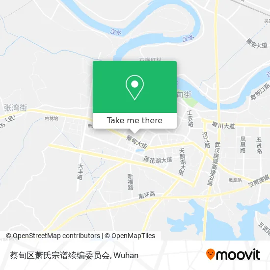 蔡甸区萧氏宗谱续编委员会 map