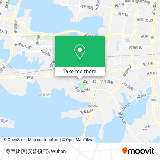 尊宝比萨(安普顿店) map