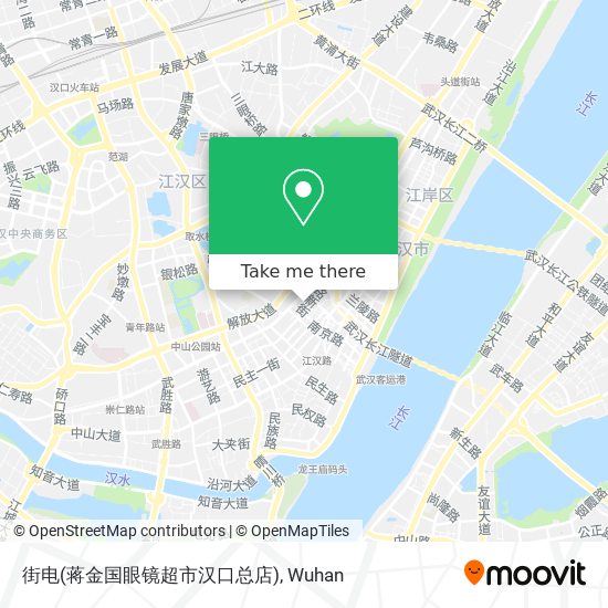 街电(蒋金国眼镜超市汉口总店) map