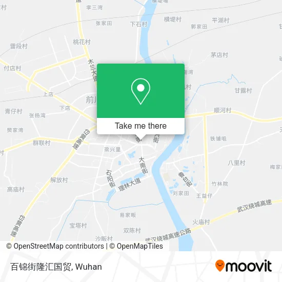 百锦街隆汇国贸 map