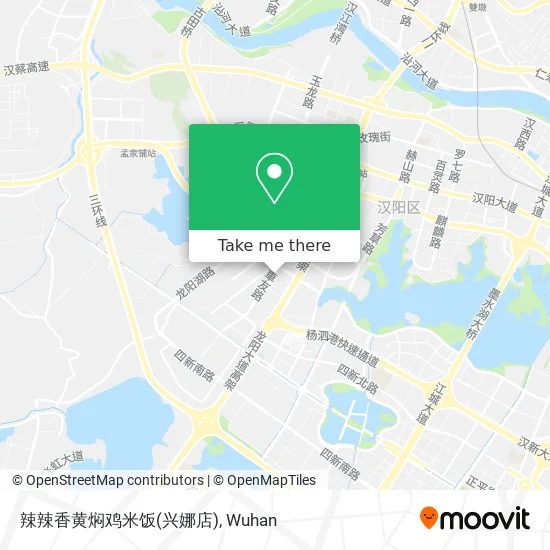 辣辣香黄焖鸡米饭(兴娜店) map
