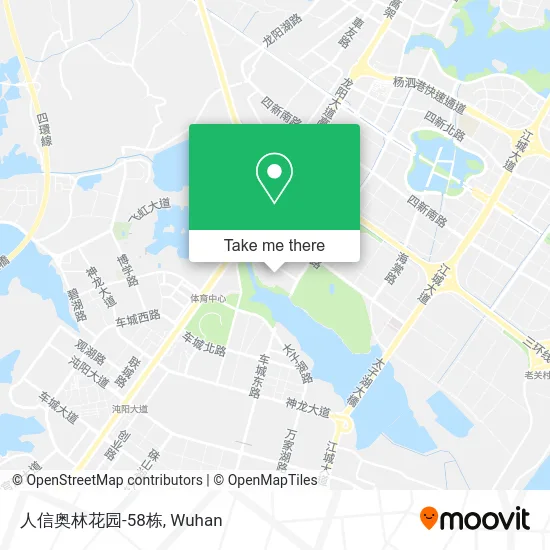 人信奥林花园-58栋 map