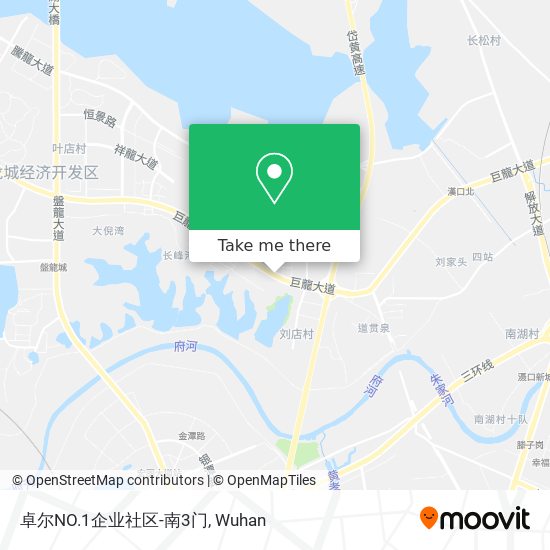 卓尔NO.1企业社区-南3门 map